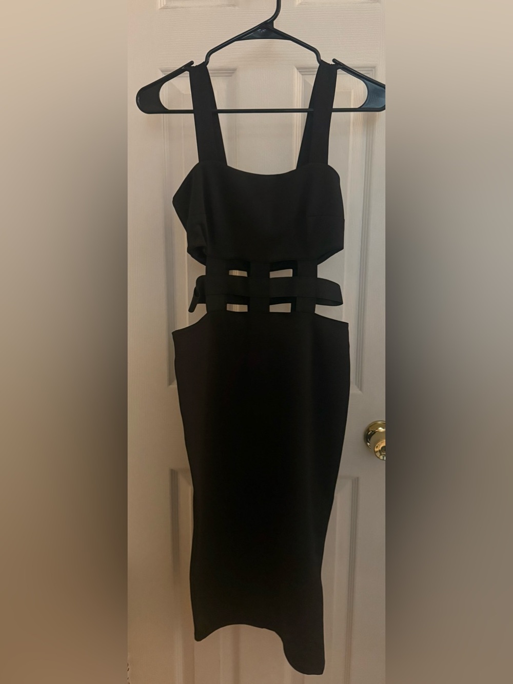 ASOS Black Cutout Bodycon Dress NWT